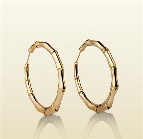 gucci horsebit earrings replica|gucci bamboo hoop earrings.